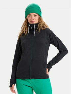 Roxy Roxy Bluza techniczna Vertere Full Zip ERJFT04974 Czarny Regular Fit
