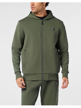 Plein Sport Plein Sport Felpa 28285 Verde Regular Fit