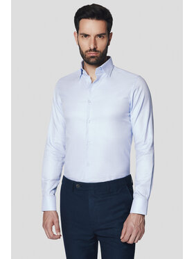 Lancerto Lancerto Koszula Zaira KO051124000042 Niebieski Slim Fit
