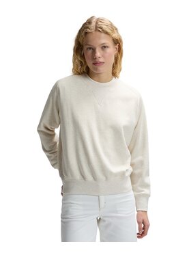 Lee Lee Bluza 112379423 Beżowy Regular Fit