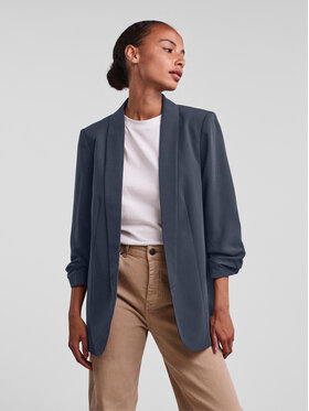 Pieces Pieces Сако 17090996 Тъмносин Regular Fit