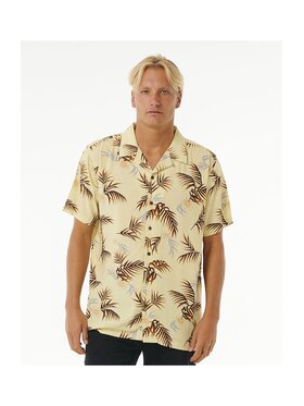 Rip Curl Rip Curl Koszula Surf Revival Floral S/S Shirt Żółty Regular Fit