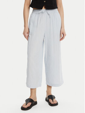 Pieces Pieces Pantaloni culotte Sastina 17156930 Albastru celest Loose Fit