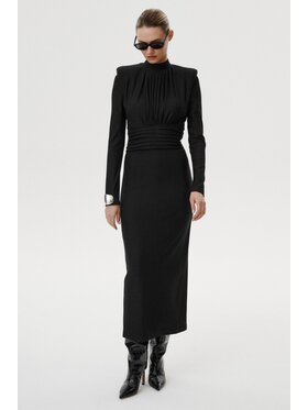 MARI PRETI MARI PRETI Abito da cocktail Deluna Nero Slim Fit