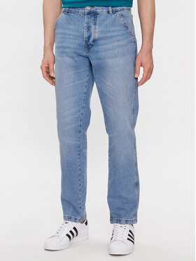 United Colors Of Benetton United Colors Of Benetton Traperice 41TBUE019 Plava Straight Fit