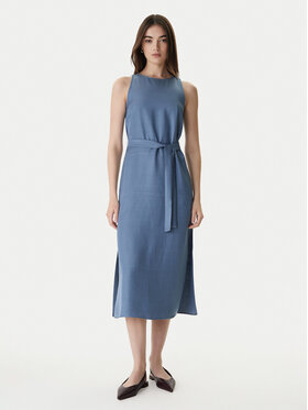 Marella Marella Sommerkleid Emme by Marella Acerbi 2615221091 Dunkelblau Regular Fit