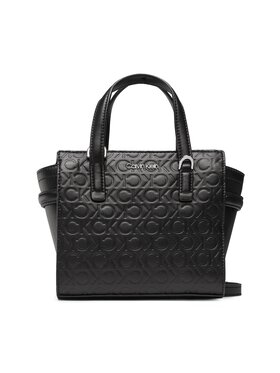 Calvin Klein Calvin Klein Torbica Ck Must Mini Tote Embossed K60K610193 Crna