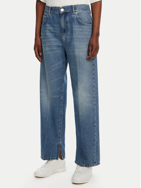 PINKO PINKO Jeansy Lovely 104600 Modrá Loose Fit