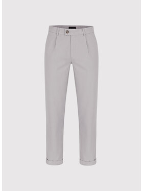 Pako Lorente Pako Lorente Spodnie materiałowe P26WF-WX-011 Szary Straight Fit