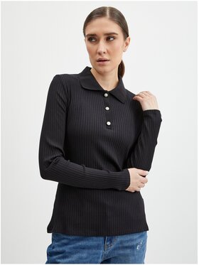 Orsay Orsay Koszula 180197-660000__M Czarny Regular Fit