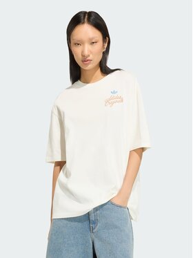 adidas adidas T-Shirt 165326 Biały Oversize