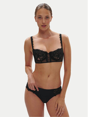 Simone Pérèle Simone Pérèle Pusiau dengta (balcony bra) liemenėlė Mystic 1D3330 Juoda