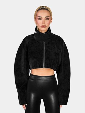 MADE BY SOCIETY MADE BY SOCIETY Kurtka anorak ALLURE Jacket - J27554 Czarny Basic Fit