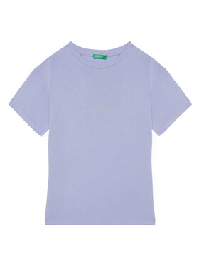 United Colors Of Benetton United Colors Of Benetton T-shirt 3I1XC10P7 Ljubičasta Regular Fit