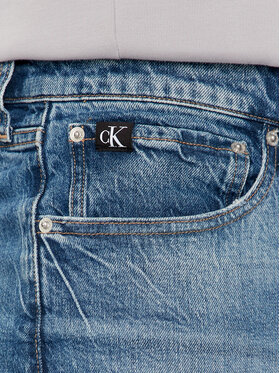 Calvin Klein Jeans Jeans Hlače J30J326789 Modra Tapered Fit