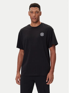 Plein Sport Plein Sport Tričko PAEC MTK8324 STE001N Čierna Loose Fit