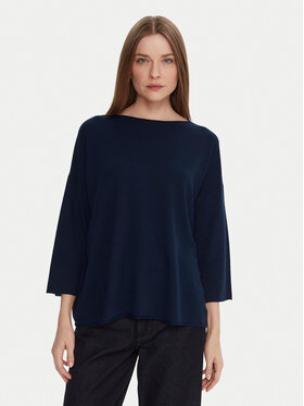 Kontatto Kontatto Sveter 3M0801C Tmavomodrá Regular Fit