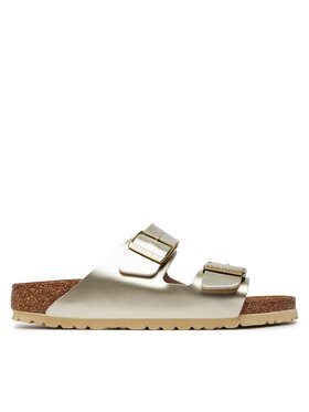 Birkenstock Birkenstock Klapki Arizona Birko-Flor 1014841 D Złoty