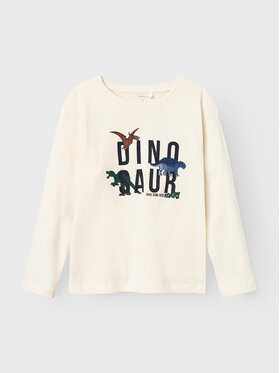NAME IT NAME IT Bluse 13220044 Écru Regular Fit