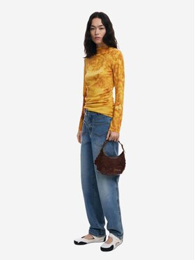 Desigual Desigual Σάκος BAG_REPRISE CHOCO VALENTINE HAITI Καφέ