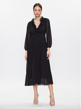 Dixie Dixie Haljina za svaki dan A836U036A Crna Regular Fit