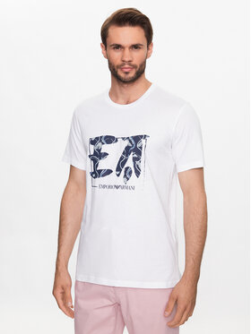 Emporio Armani Underwear Emporio Armani Underwear T-Shirt 211818 3R468 98210 Biały Regular Fit