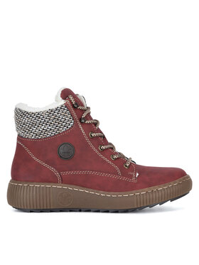 Rieker Rieker Botine Z6620-33 Roșu