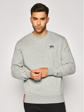 Alpha Industries Alpha Industries Mikina Basic 188307 Šedá Regular Fit