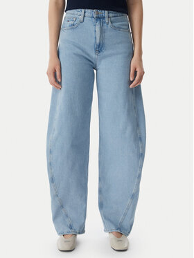 Tommy Jeans Tommy Jeans Дънки Ella DW0DW23102 Син Barrel Fit