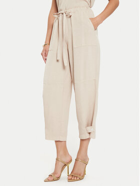 ViCOLO ViCOLO Pantaloni din material TB2085 Bej Regular Fit
