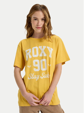 Roxy Roxy Футболка Hangloose The Sky ERJZT06020 Жовтий Regular Fit