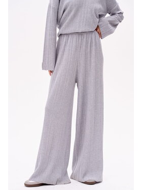 blue shadow blue shadow Spodnie damskie Debi Szary Regular Fit