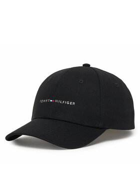 Tommy Hilfiger Tommy Hilfiger Kepurė su snapeliu Th Foundation Hct 6 Panel Cap AM0AM14045 Juoda