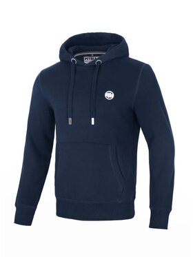 PITBULL PITBULL Bluza Bluza męska z kapturem Small Logo S Granatowy Regular Fit