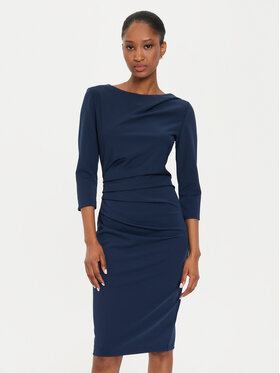 Rinascimento Rinascimento Коктейлна рокля CFC0121014003 Тъмносин Regular Fit