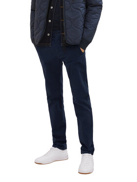 Tom Tailor Tom Tailor Bavlnené nohavice 1033877 Modrá Regular Fit