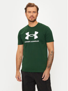 Under Armour Under Armour Tricou Ua Sportstyle Logo Update Ss 1382911 Verde Loose Fit