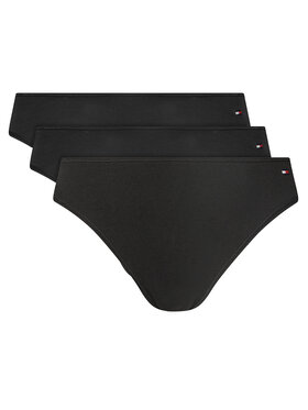 Tommy Hilfiger Tommy Hilfiger Sada 3 kusů brazilských kalhotek UW0UW05968 Černá