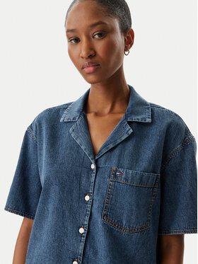 Tommy Jeans Τζιν πουκάμισο Tommy Jeans - 4