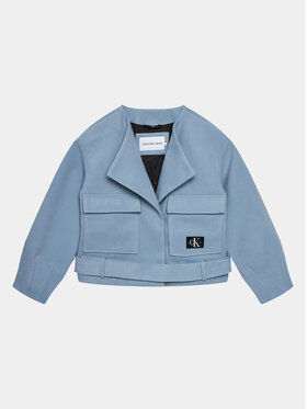 Calvin Klein Jeans Calvin Klein Jeans Kevad-sügis jope IG0IG02334 Sinine Relaxed Fit