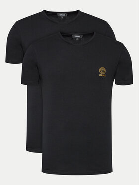 Versace Versace Set di 2 T-shirt AU10193 Nero Slim Fit
