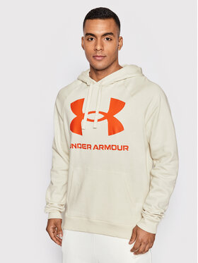 Under Armour Under Armour Bluza Ua Rival Fleece Big Logo 1357093 Beżowy Loose Fit