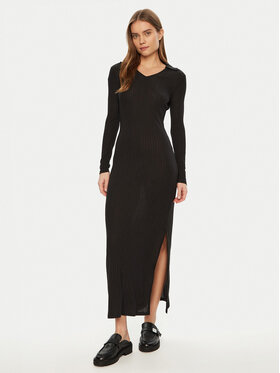 Calvin Klein Jeans Calvin Klein Jeans Rochie tricotată J20J224837 Negru Slim Fit