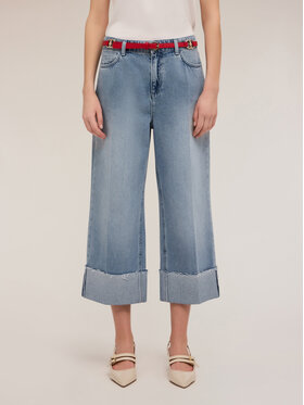 Motivi Motivi Jeans P567Q004016N004 Turchese Cropp Fit