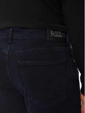 KARL LAGERFELD Jeans Hlače 265860 544830 Modra Tapered Fit