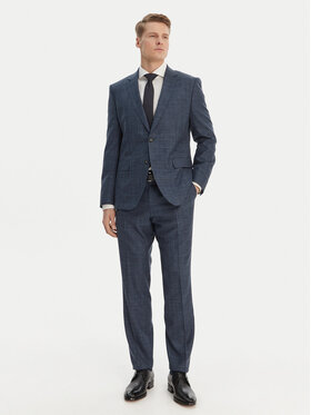 BOSS BOSS Öltöny H-Huge 50561829 Sötétkék Slim Fit