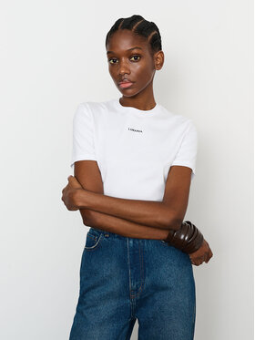 La Mania La Mania T-Shirt ANN Bílá Classic Fit