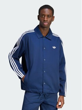 adidas adidas Giacca di transizione 3 Stripes Coaches Jacket KE4174 Blu scuro Regular Fit