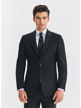 Pako Lorente Pako Lorente Marynarka P000P-3G-005 Czarny Slim Fit