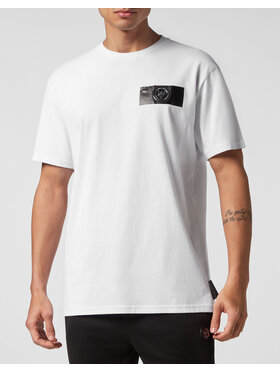 Plein Sport Plein Sport Tričko 3373 Biela Regular Fit